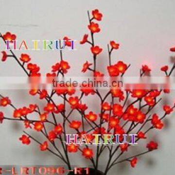 red cherry blossom led decoration light