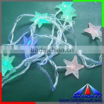 led christmas star string lights