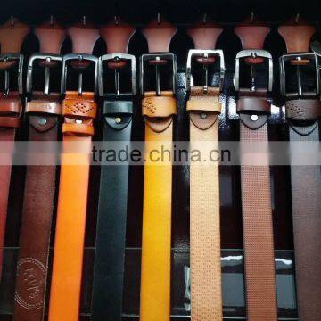 males Genuine leather belts