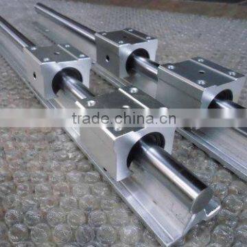 2x SBR12-1000mm 12mm Fully Supported Linear Rail + 4 SBR12UU BlockbEARING