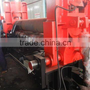 W11 Series 6mm Plate Rolling Machine, 3 Rollers Automatic Plate Rolling Machine, nc Roll Bending Machine photo-3