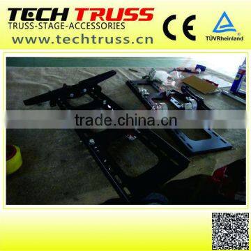 TV05 Plasma tv Stand, Aluminum TV Bracket Stand With Wheel photo-3