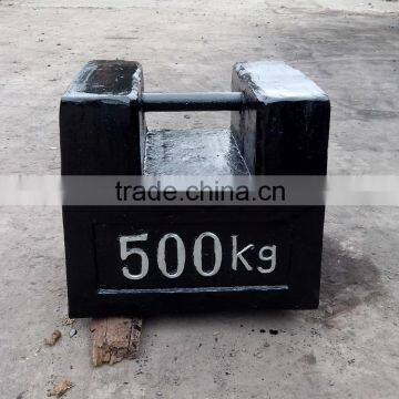 M1 class 500kg test weights, counter balance crane, elevator balance weights