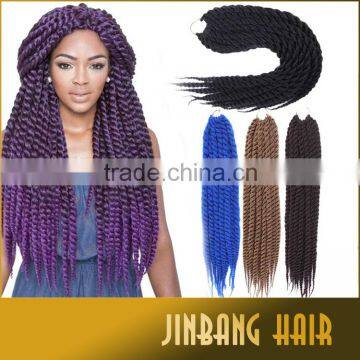 Best Quality 2X Havana Mambo Twist Crochet Braiding Hair 24inch 120gram Havana Mambo Twist Braid Hair Extension photo-2