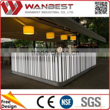 Led Light Modern Furniture Bar Counter Restaurant Counters Table