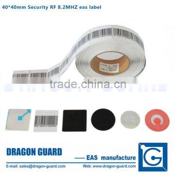 Supermarket Safety Equipment Retail Anti-theft Security Soft Tag, rf Label/rf Soft Label/8.2MHZ Eas Label Quality Choice