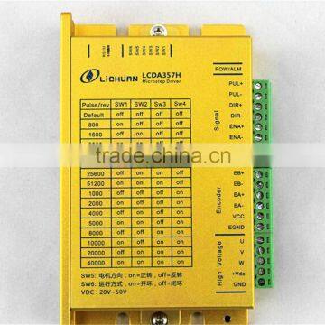 LC57H355+LCDA357H 1NM 3.5A 20-50VDC 3PH NEMA23 57mm Toauto Cheap China Close Loop Stepper Motor Kit photo-2