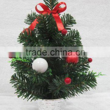 Cheap mini decorated christmas tree