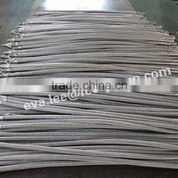 flexible sprinkler hose with stainless steel braid for fire protection system