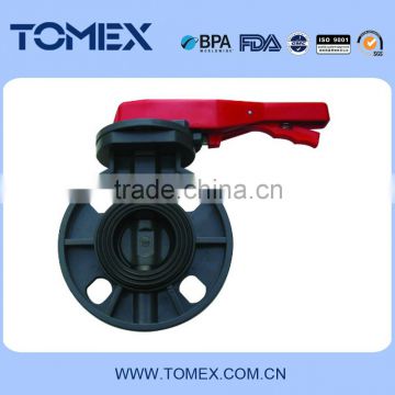 Factory selling cheapest rubber seal butterfly valve