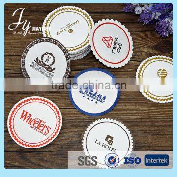 disposable paper coasters paper cup mats