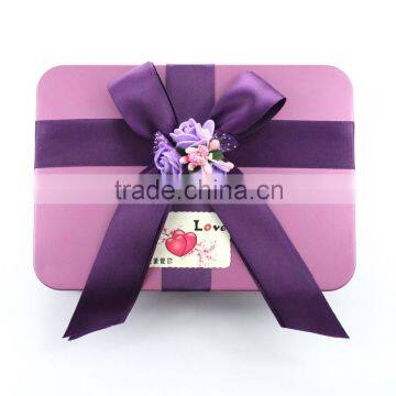 Purple High Quality Handmade Gift Ribbon Bow For Packing