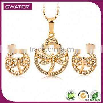 Best Selling Hot Chinese Products Dragonfly Lead And Nickel Safe Alloy Fashion Jewelry Sets