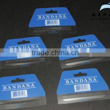 plastic tag with logo printing paper labels for packaging with hang