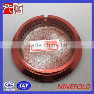 Electrophoresis chrome plated casting iron part iron casting parts