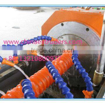 COD multichannel fiber optic bundle tube equipment/plastic spiral cable pipe extrusion line