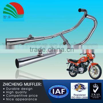 Chrome Two Side Professional Manufacturer of Motorcycle Aftermarket Muffler CM-125CC