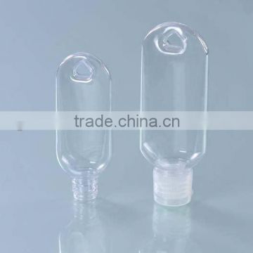 30-60ml PVC bottle 30ml/60ml Hook bottle for nail sanitizer