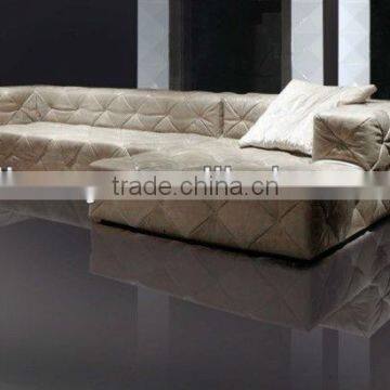 Modern leather L shape sofa LS-101F(L)