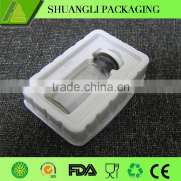 clear plastic vaccine tray