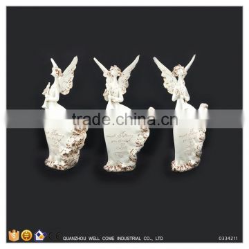 Hot Sale Modern Music Elegant Angel Resin Lady Figurine