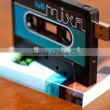 2014 new product wholesale cassette tape usb flash drive free samples made in china                        
                                                Quality Choice