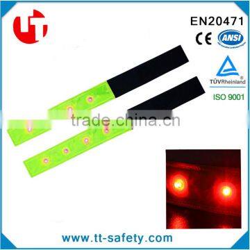 high visibility reflective outdoor lighting arm band led safety band