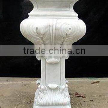 Good quality custom design exterior hand railings stone sculpture from Vietnam