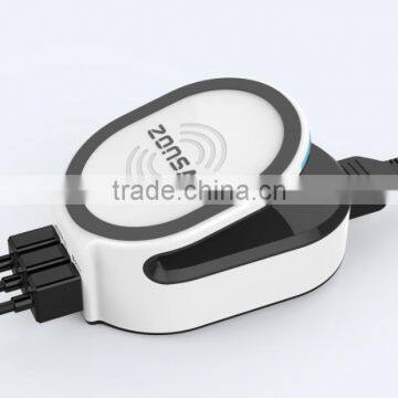 Multifunctional Charger, 3 in 1 QC2.0 Quick Charger Wireless Charger