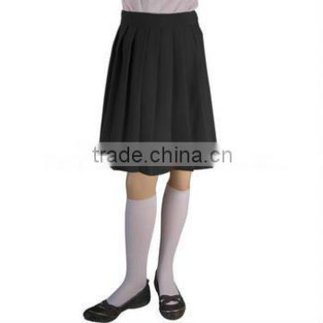 Black short school skirt sexy school uniform skirt