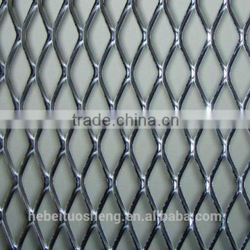 Pvc coated/powder coated flattened expanded metal mesh panel(Chinese manufacturers)