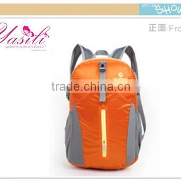 outdoor folding travel backpack in guangzhou factory Colorful Stylish Folding Bag