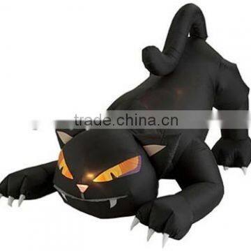 EN71 approved inflatable halloween black cat