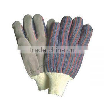 natural leather hand job gloves