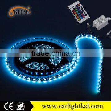 12v 300 smd wireless 5050 led strip rgb light sanan rechargeable flexible led strip curtain xxxvideo light with controller