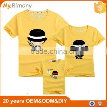 Custom Printed Short Sleeve Cute Couple Shirt photo-3
