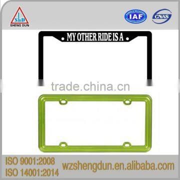 license plate frame decorative plate holder with high quality