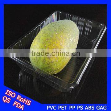 clear color plastic fruit containers