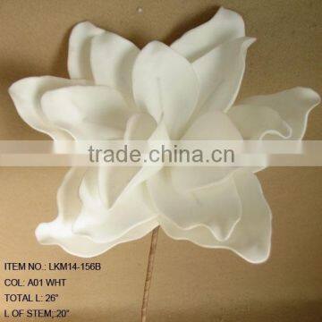 hot sale artificial foam flowers for home decorations with long stem