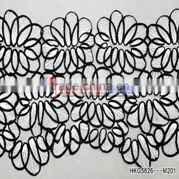 Soft Mesh High Quality Cord Applique Embroidery For Wedding Dress /Curtain