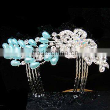 metal double hair combs