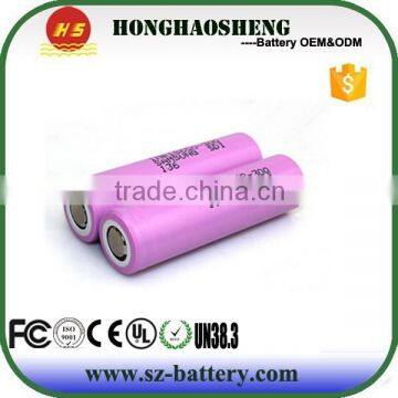 high capacity 3000mah 3.6V high rate 15A 18650 li ion battery 30Q Samsung