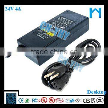 Switch Adapter 24v 4A 96w ac dc Adapter/power Adapter UL/CUL GS CE SAA FCC Approved (2 Years Warranty) photo-4