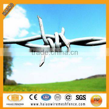 Wholesale high quality cheap raw material barbed wire                        
                                                Quality Choice