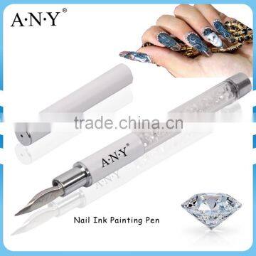 ANY Nail Art Beauty Care Crystal Rhinstone Ink Nail Art Pen Painting Pen                        
                                                Quality Choice