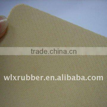 Black non slip natural rubber foam sheet for mouse pad