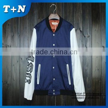 new design customize logo baseball bomber jacket