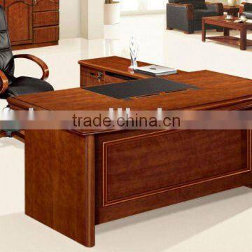 antique solid wood Boss/Executive/CEO/Director desk (FOHS-A1803)