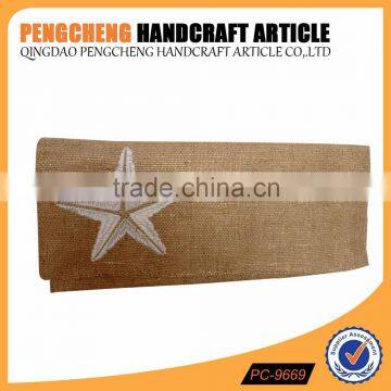 Ladies Party Evening Bag Paper Straw and Polyester Material Stars Design Clutch Bag photo-3