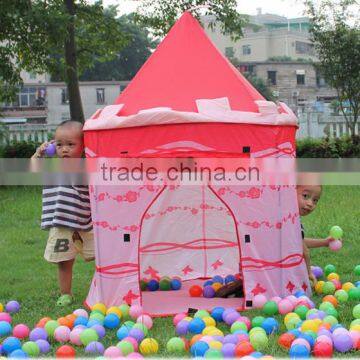 Folding castle children kids play tent